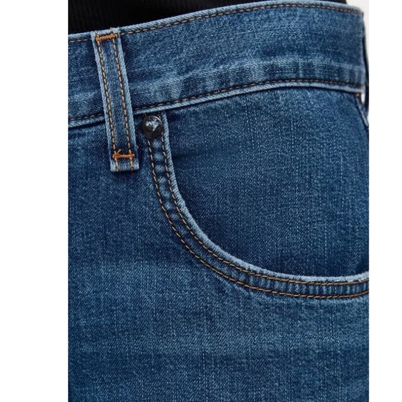 NWT Anthropologie ASKK NY Deep Blue Flare Jeans - Picture 5 of 8